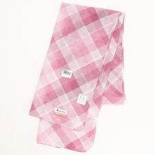 アクアスキュータム　ロングチーフ（UVカット加工）ブロックチェック柄　【Aquascutum】