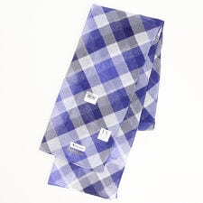 アクアスキュータム　ロングチーフ（UVカット加工）ブロックチェック柄　【Aquascutum】