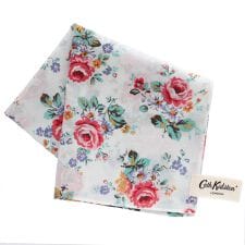 キャス キッドソン　プリントハンカチ　KENTISH ROSE　【Cath Kidston】