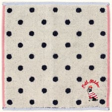 キャス キッドソン　タオルハンカチ　バーニー刺繍　【Cath Kidston】