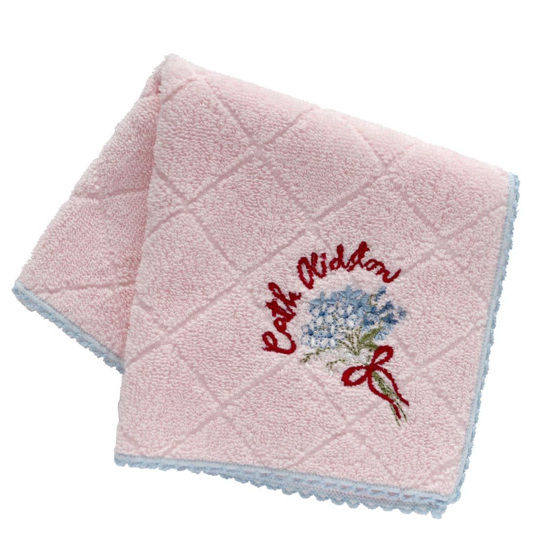 キャス キッドソン タオルハンカチ ブーケ刺繍 【Cath Kidston