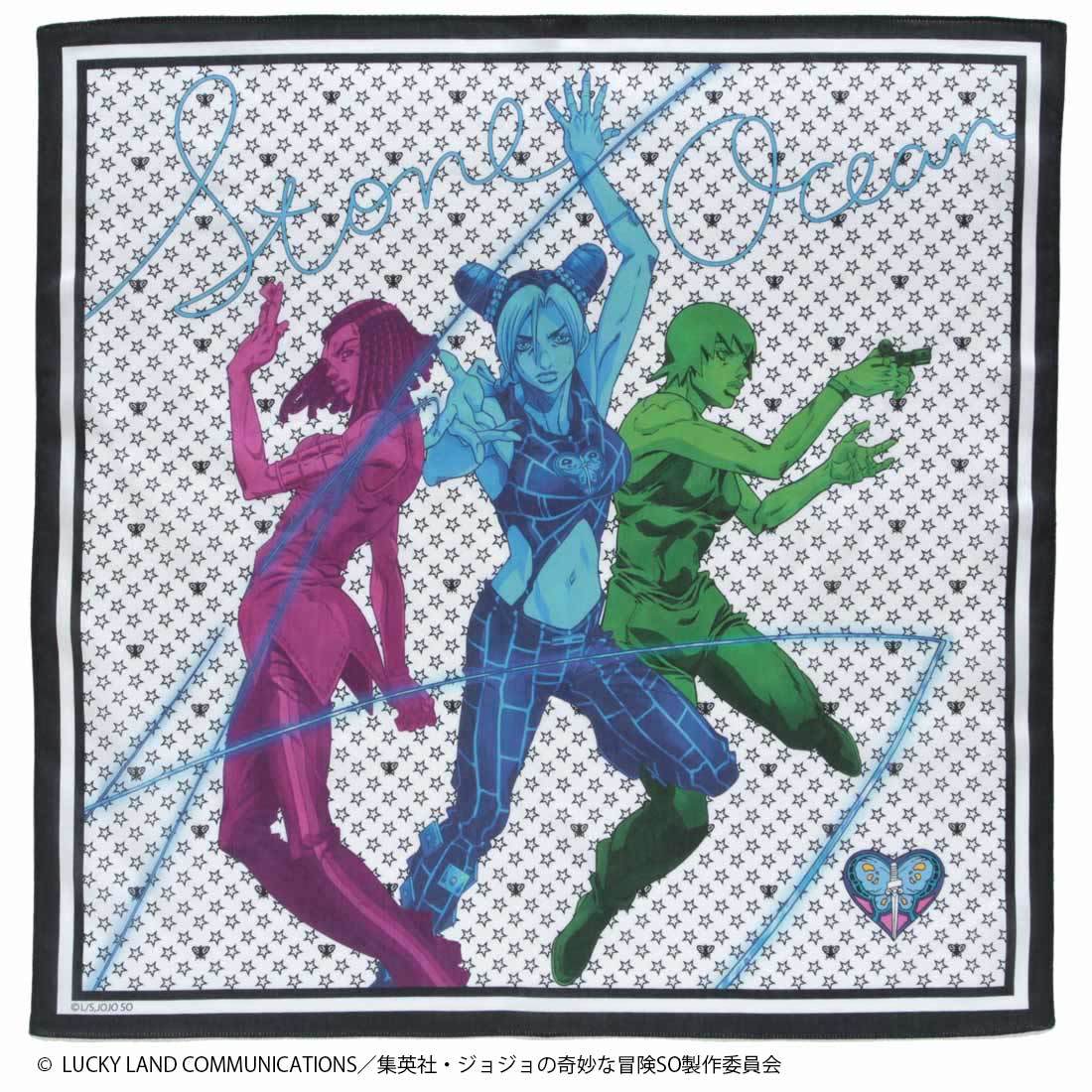 ジョジョの奇妙な冒険 黄金の風 黄金の風 カレンダーハンカチ