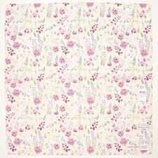 ヒビヤカダン　大判　ガーゼハンカチ（58cm）季節の花々　【日比谷花壇　HIBIYA-KADAN】