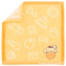 ポチャッコ　タオルハンカチ　ハートアップリケ