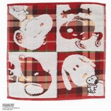 スヌーピー　表ガーゼ・裏タオルハンカチ　フェイス　【PEANUTS】
