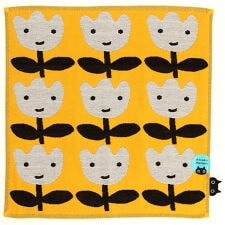 アツコマタノ　三重ガーゼハンカチ　チューリップ　【Atsuko Matano】