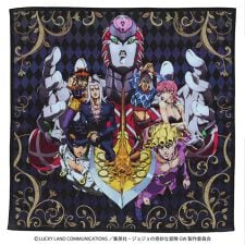 ジョジョの奇妙な冒険　黄金の風　黄金の風 プリントハンカチ