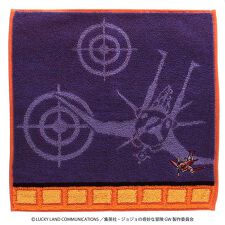 ジョジョの奇妙な冒険　黄金の風　タオルハンカチ　エアロスミス