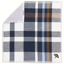 アーノルドパーマー　表ガーゼ地・裏タオルハンカチ　チェック