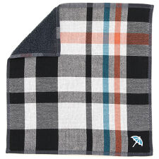 アーノルドパーマー　表ガーゼ地・裏タオルハンカチ　チェック