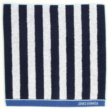 ジュンコシマダ　タオルハンカチ　ストライプ　【JUNKO SHIMADA】