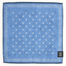 ミッシェルクラン　タオルハンカチ　ドット　【MICHEL KLEIN】