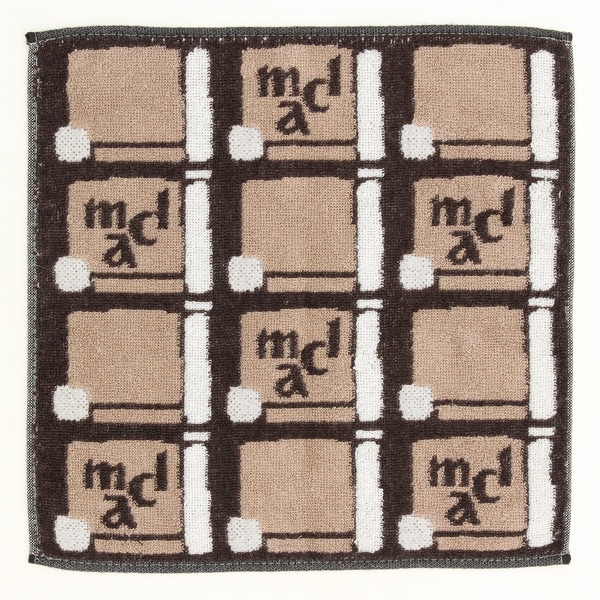 マリ・クレール オム タオルハンカチ ロゴ 【marie claire homme