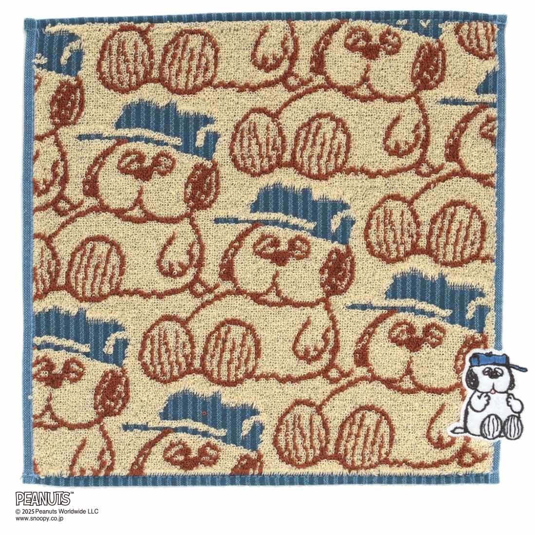 スヌーピー タオルハンカチ はみだしオラフ 【PEANUTS