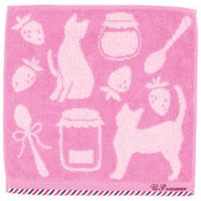 ユーピーレノマ　タオルハンカチ　コンフィチュール（ジャム）柄　【U.P renoma】