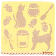 ユーピーレノマ　タオルハンカチ　コンフィチュール（ジャム）柄　【U.P renoma】