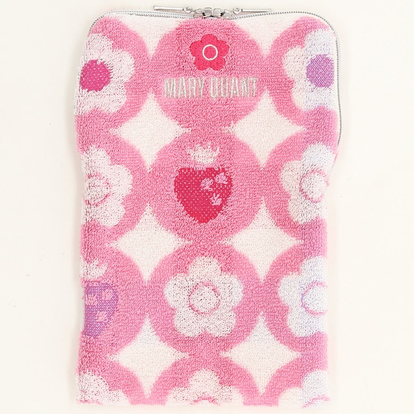 マリークワント ファスナー付きタオル ペットボトルケース デイジーと