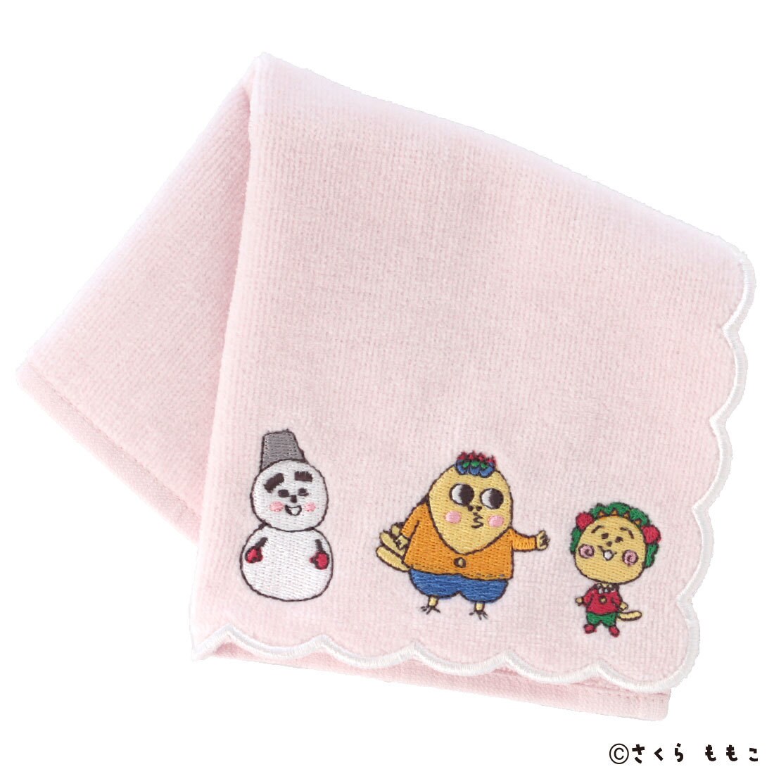 コジコジ タオルハンカチ コジコジと次郎とコロ助刺繍 【COJI-COJI