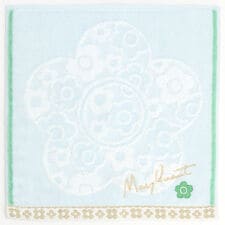 マリークワント　タオルハンカチ　レースパターン　【MARY QUANT】