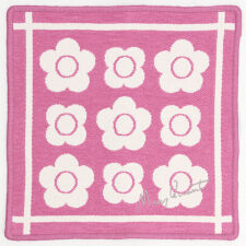 マリークワント　綿モール糸使用　タオルハンカチ　レトロカラー　【MARY QUANT】