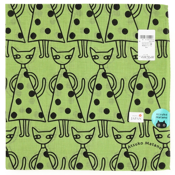 ☘Kiitos☘即購入OK！さま専用☆ビーン wide バングル アツコマタノ 大判 プリントハンカチ（58cm）KIKI 【Atsuko Matano