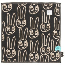 アツコマタノ　ガーゼハンカチ　ゆるうさ　【Atsuko Matano】