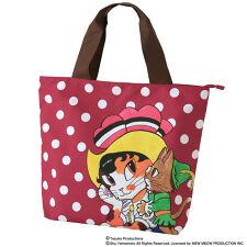 キャットアート　ファスナー付　エコバッグ/マイバッグ（パッケージ入り）ニャボンの騎士