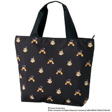 キャットアート　ファスナー付　エコバッグ/マイバッグ（パッケージ入り）猫腕ニャトム