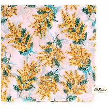 キャス キッドソン　プリントハンカチ　ミモザ　【Cath Kidston】