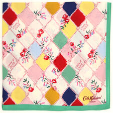 キャス キッドソン　大判　綿シルクハンカチ（58cm）PATCHWORK ROPE