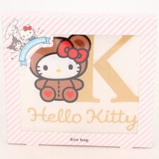 ハローキティ　イニシャル　エコバッグ/マイバッグ