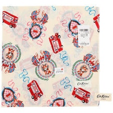 キャス キッドソン　プリントハンカチ　【LONDON CREST】　【Cath Kidston】