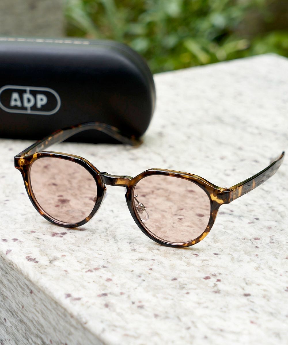 UVカット カラーレンズサングラス / 伊達メガネ /クラウンパント型