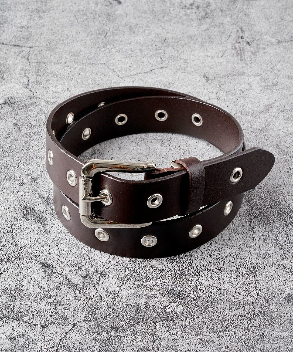 牛革レザー バックルベルト / スタッズベルト | アドポーション