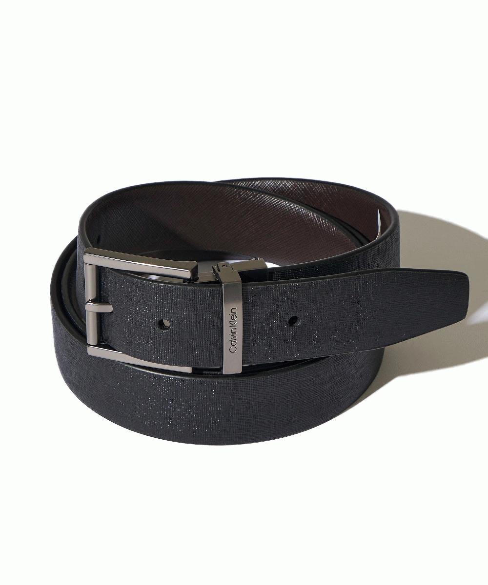 リバーシブルレザーベルト Calvin Klein】Reversible Belt / リバーシブルレザーベルト
