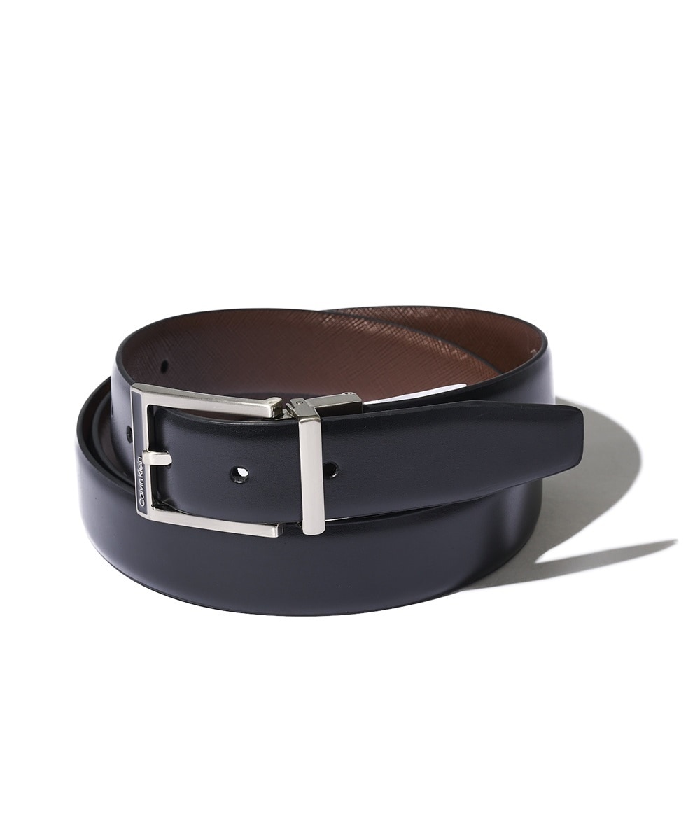 Calvin Klein】Reversible Belt / リバーシブルレザーベルト