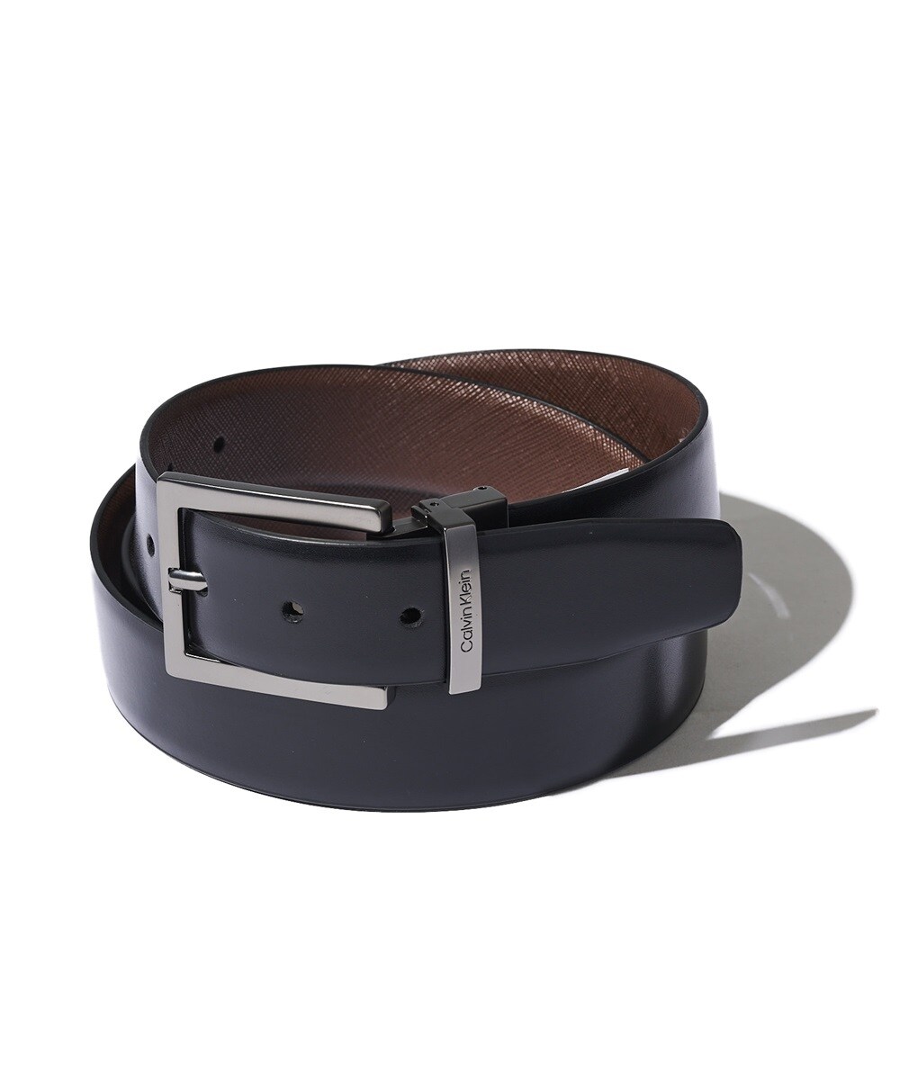 Calvin Klein】Reversible Belt / リバーシブルレザーベルト