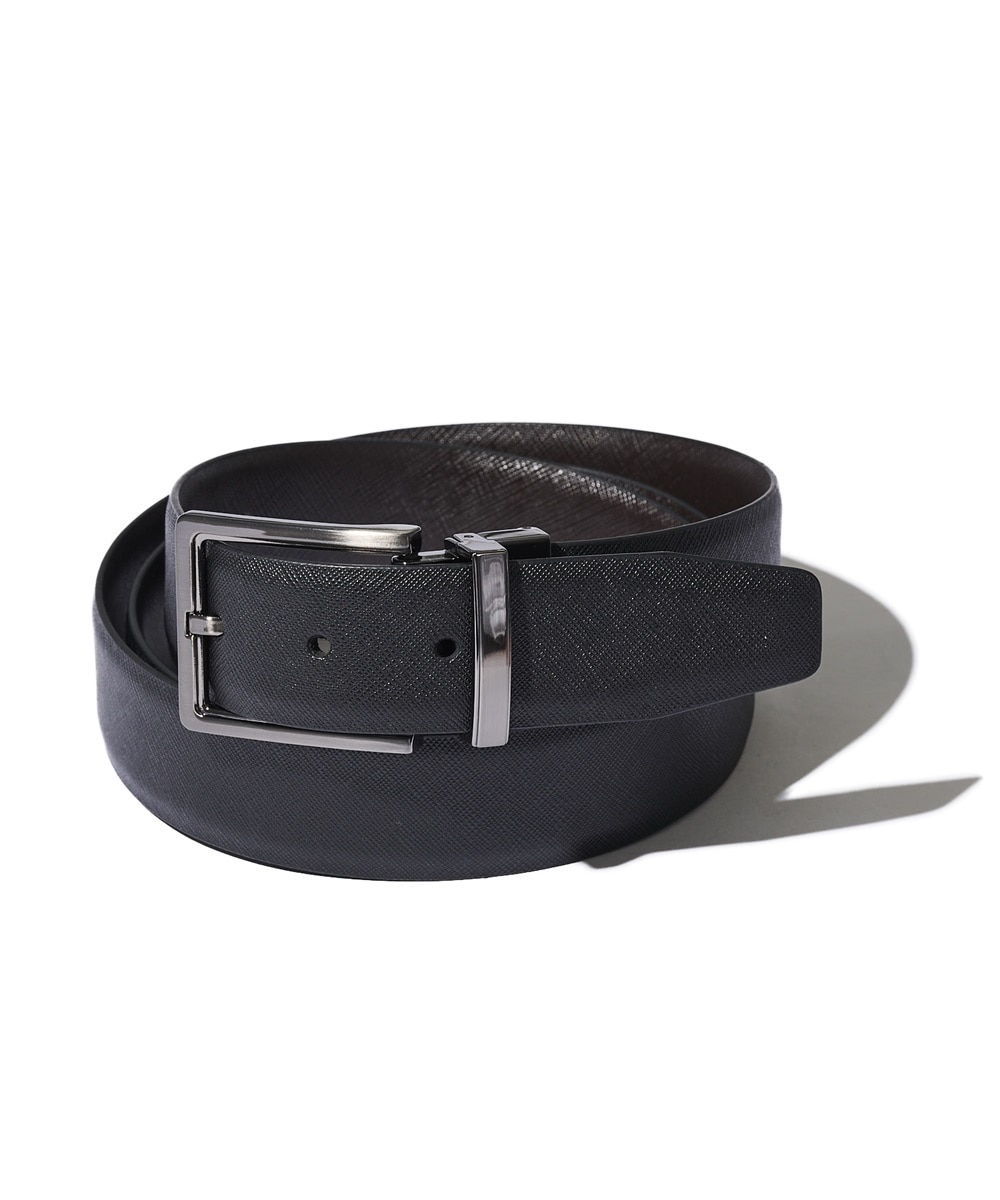 Calvin Klein】Reversible Belt / リバーシブルレザーベルト