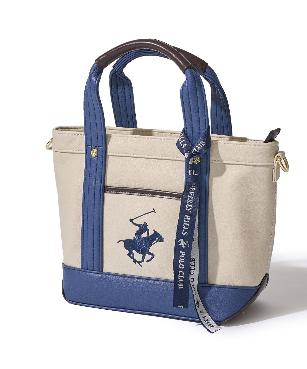 アドポーション（ADPOSION）/【Beverly Hills Polo Club】ポニー刺繍PUトートバッグSS Beverly Hills Polo Club】ポニー刺繍PUトートバッグSS | アド