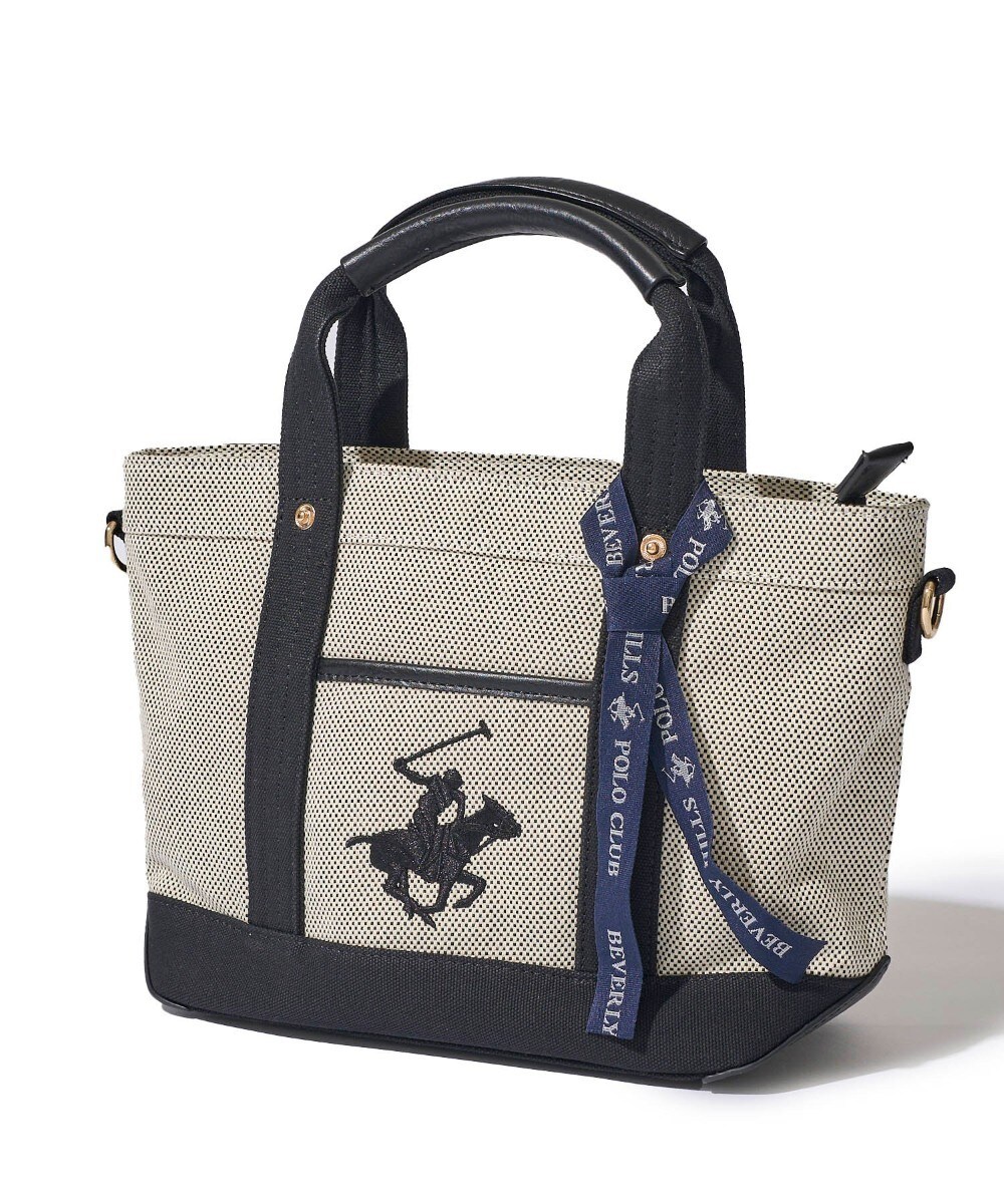 BEVERLY HILLS POLO CLUB トートバッグ BH1006N IV/NV/NV BEVERLY HILLS POLO CLUB キャンバストートバッグXS BH1006N