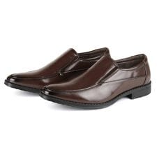 滑りにくい　スリッポン　ビジネスシューズ