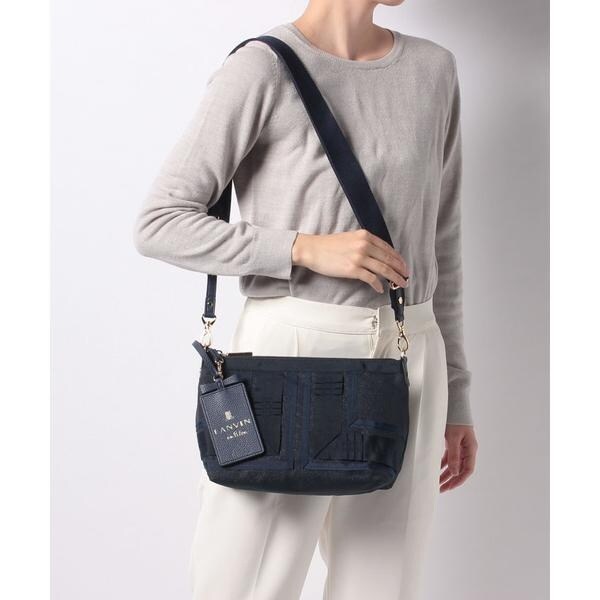 LANVIN en blue ランバンオンブルー ショルダーカゴバッグ バケツ