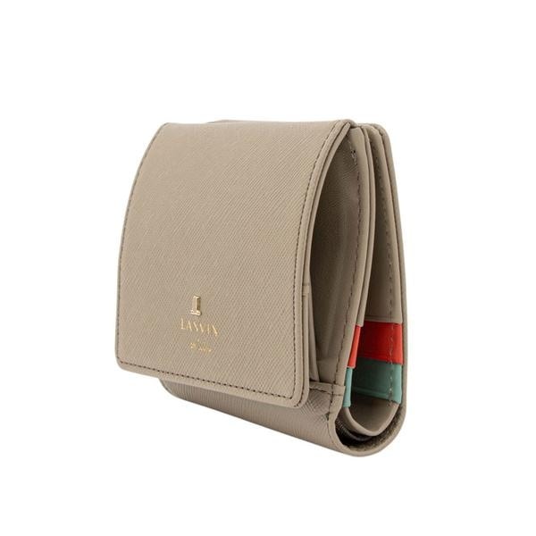 LANVIN en Bleu リュクサンブールカラー 内BOX二つ折り財布 ランバン オン ブルー LANVIN en Bleu リュクサンブールカラー
