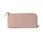 シャペル パール付きL字ファスナー長財布 LANVIN en Bleu / ランバン 