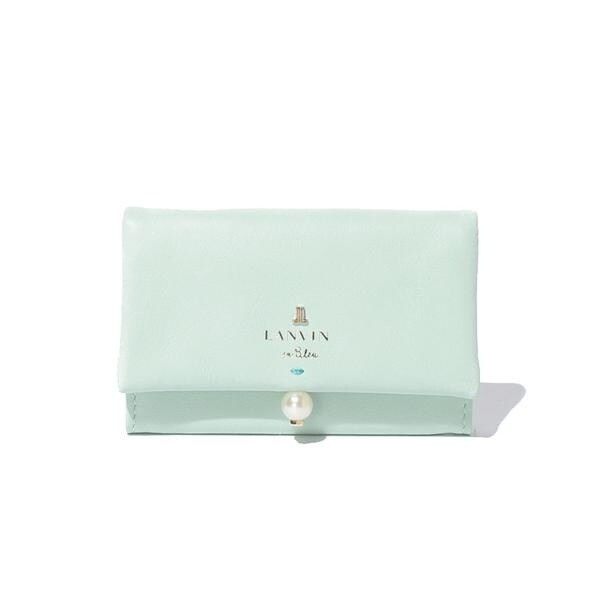 激安アウトレット通販 レディース シャペル パール付き名刺入れ LANVIN en Bleu / ランバンオン 小物