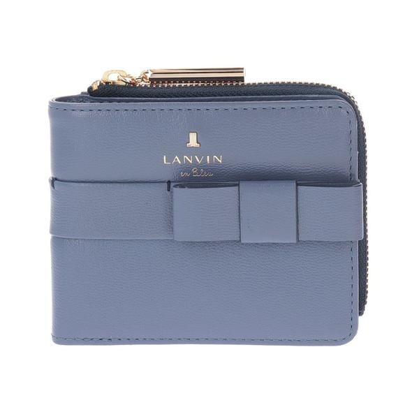 LANVIN en Bleu 二つ折り財布 ランバン オン ブルー フィズ 財布
