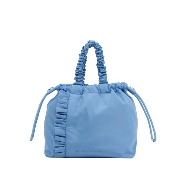レザー巾着ショルダーバッグ | ランバン オン ブルー(LANVIN en