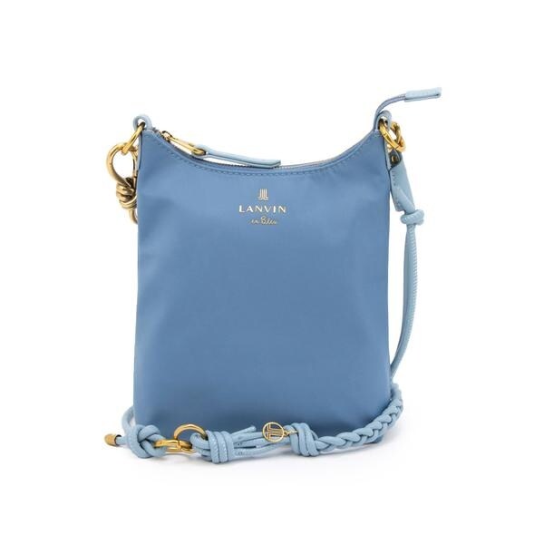 LANVIN ランバンオンブルー　アルマイト ミニ ショルダーバッグネイビー LANVIN en Bleu 最大46%☆8/11迄 ランバンオンブルー ショルダー