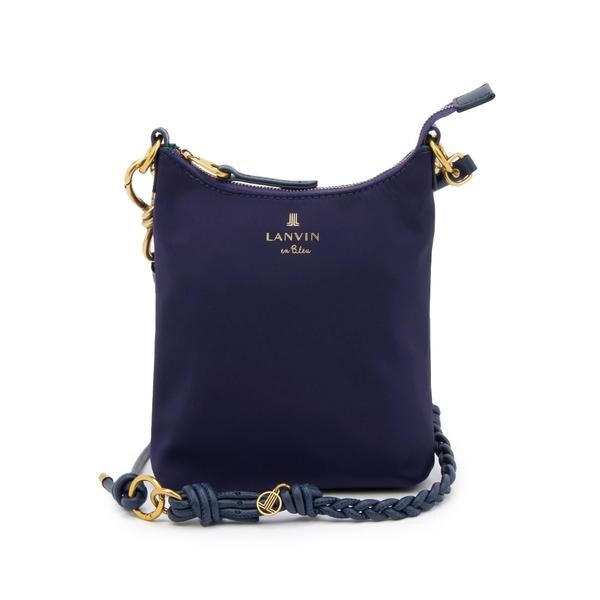LANVIN ランバンオンブルー　アルマイト ミニ ショルダーバッグネイビー ランバン LANVIN ランバンオンブルー バッグ ショルダーバッグ