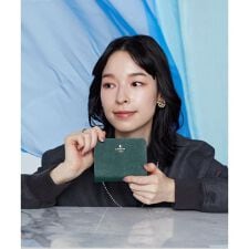 リュクサンブール 2つ折りコンパクト財布 LANVIN en Bleu / ランバンオンブルー